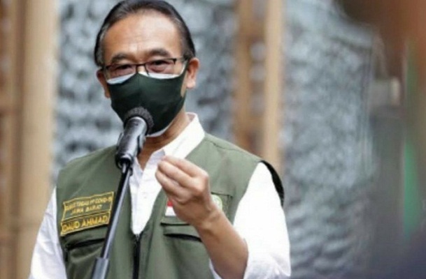 Ketua Harian Satuan Tugas Penanganan COVID-19 Jabar Daud Achmad.